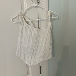 White Princess Polly Corset, Size 8, literally so flattering